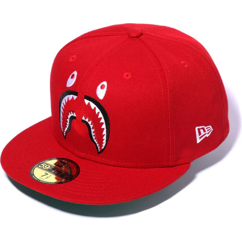 Bape SHARK NEW ERA 59FIFTY Cap: A Bold Fusion of Style and Streetwear缩略图